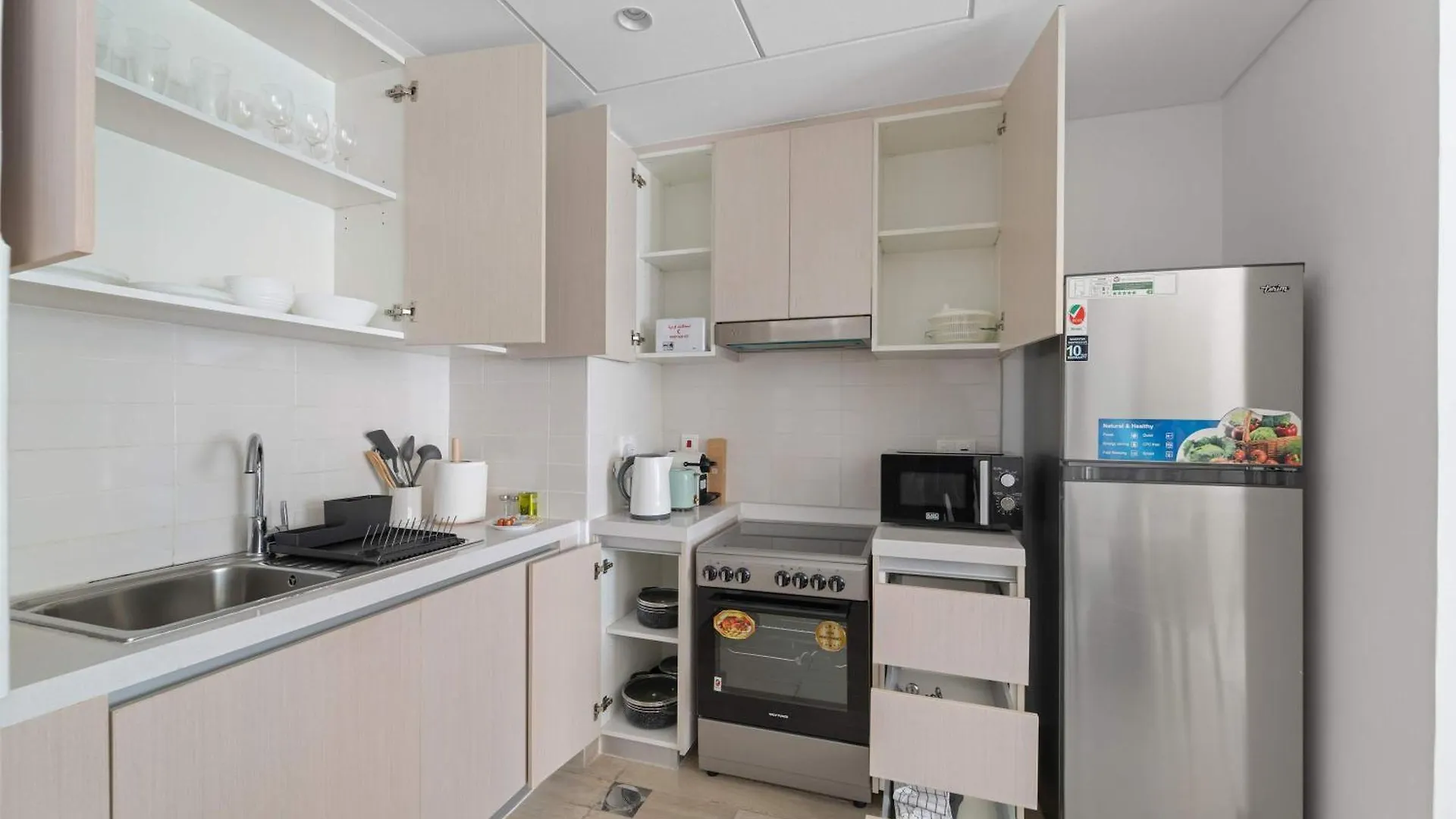 アパート Silkhaus Canal Access 1Bdr In Water'S Edge Tower アブダビ アラブ首長国連邦